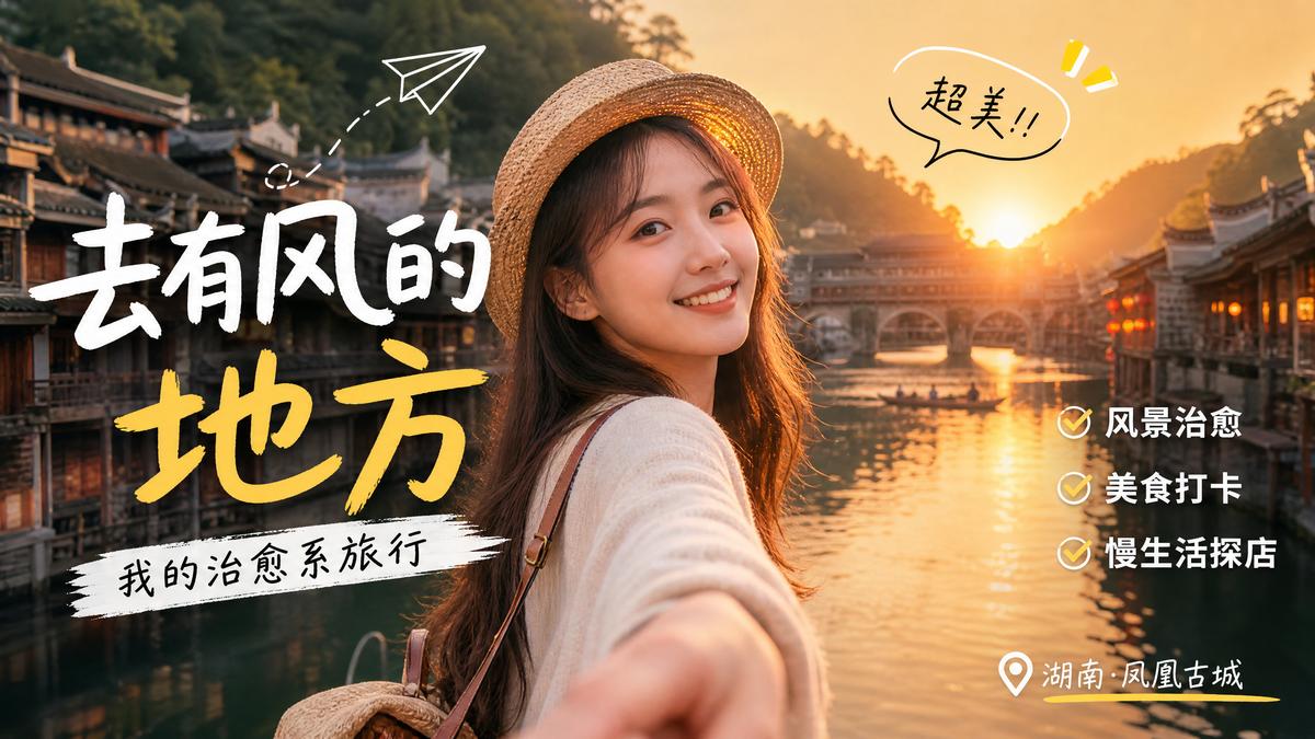 女大学生旅行vlog